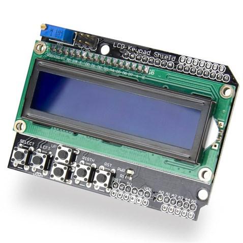 Arduino Uno 2X16 LCD Tuş Takımı Shield