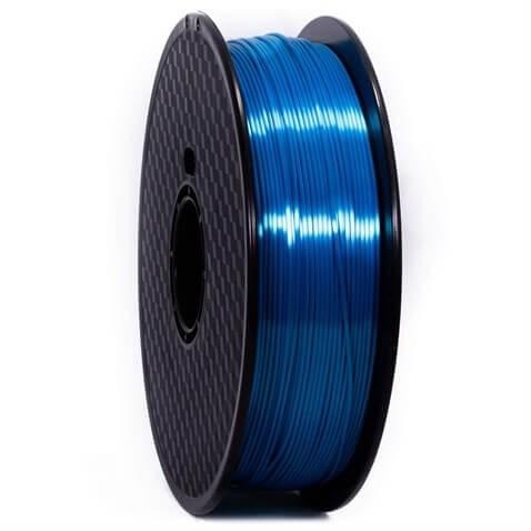 Wanhao Silk PLA Mavi Parlak Yüzey Filament 1.75Mm 1Kg