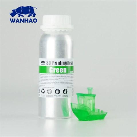 Wanhao UV Resin Green Yeşil Genel Amaçlı Uv Reçine 0,5L