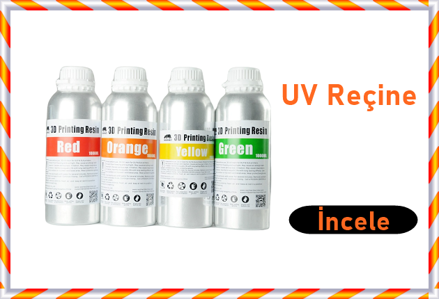 sla 3d yazıcı uv reçine 