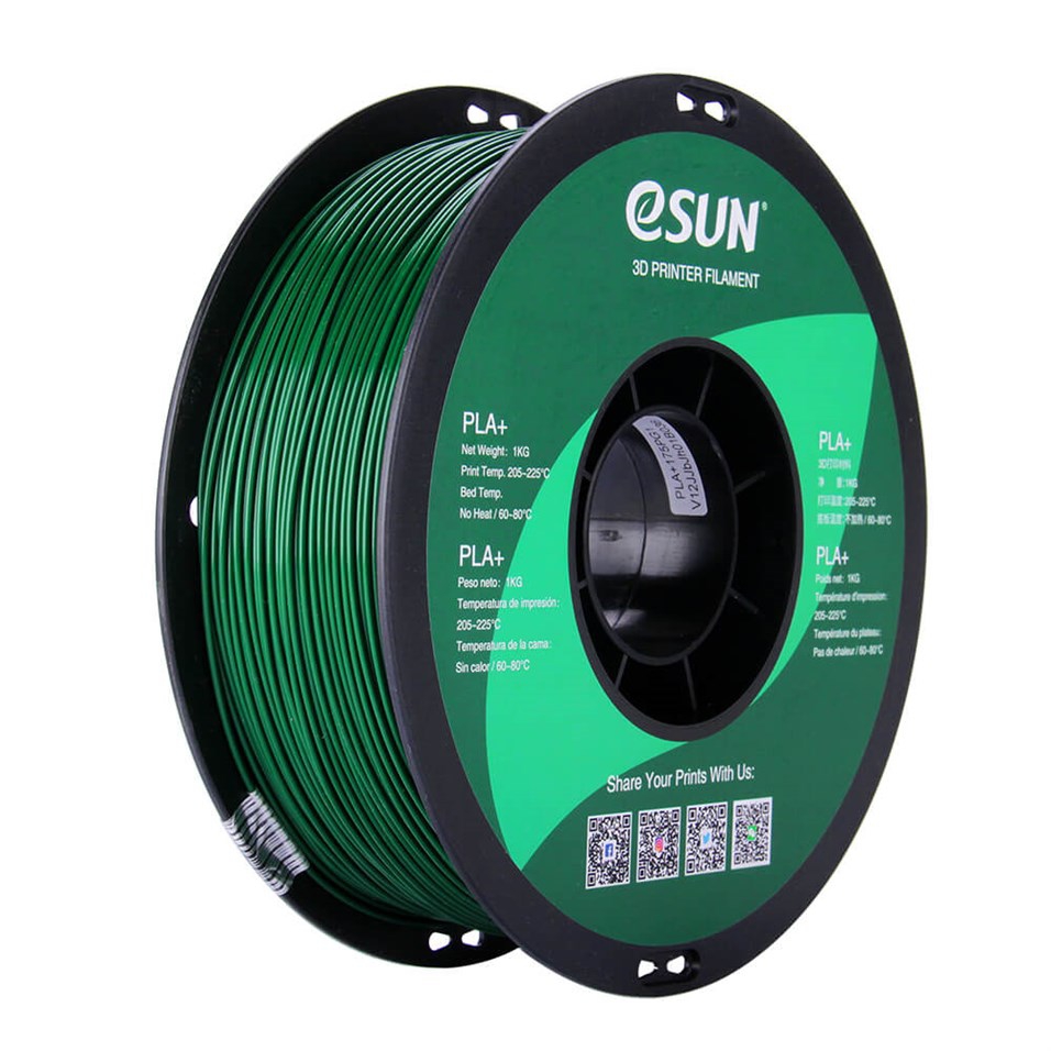 eSUN PLA Plus+ Çam Yeşili Filament 1.75mm  1kg