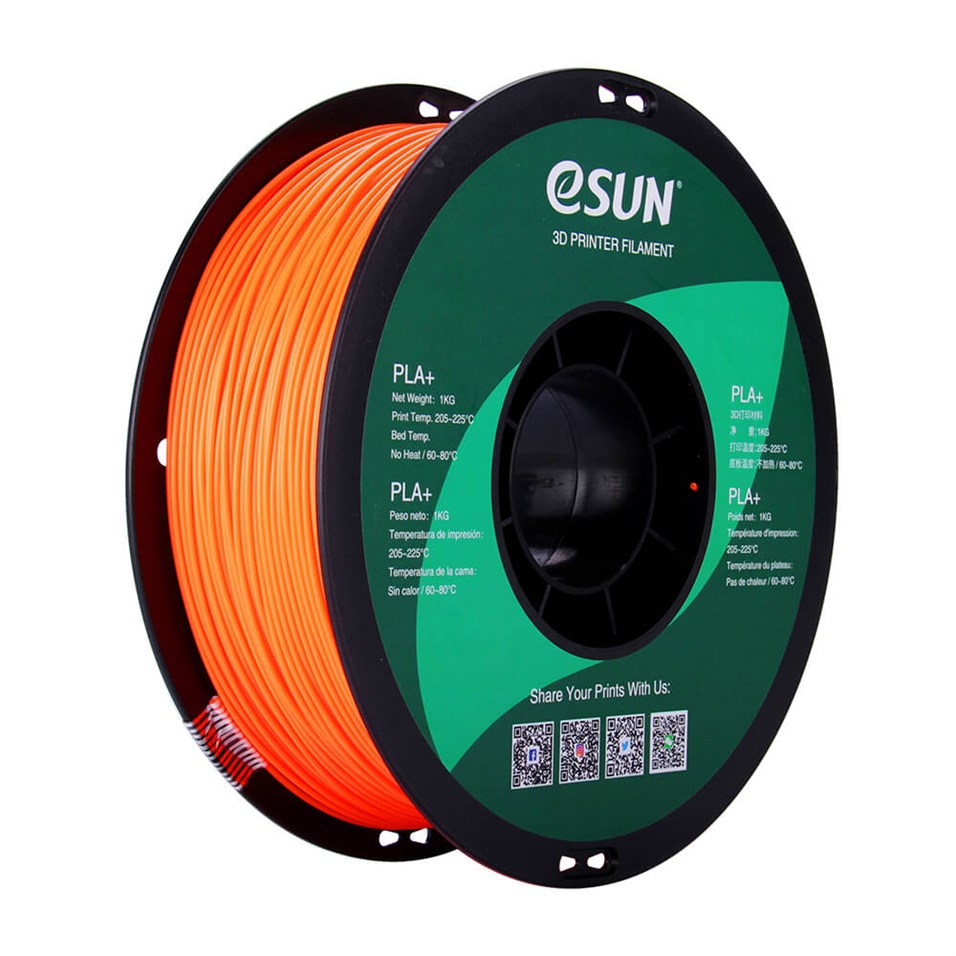 eSUN PLA Plus+ Turuncu Filament 1.75mm  1kg