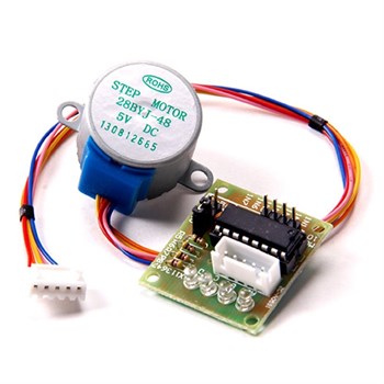 28 BYJ-48 Redüktörlü Step Motor ve Uln2003 Sürücü Modül