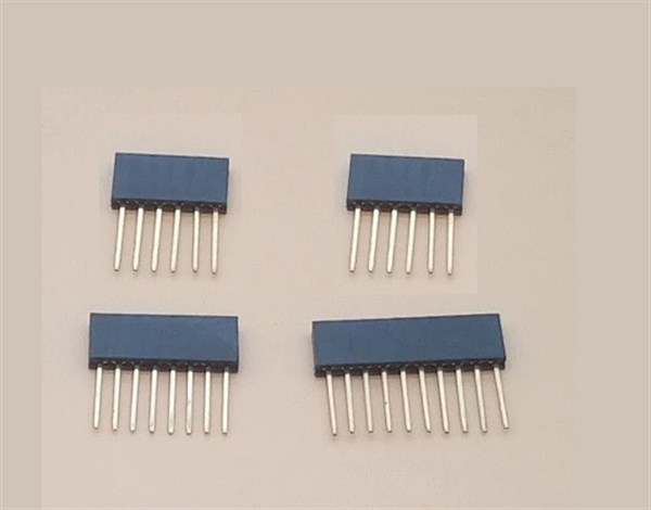 Uzun Bacaklı Dişi Pin Header Set Siyah 2 Adet