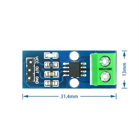 ACS712 30A Akım Sensörü Current Sensor Carrier