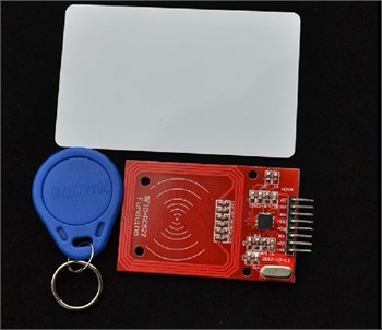 RC522 13,56Mhz NFC RFID Kart ve Anahtarlık Kiti Kırmızı