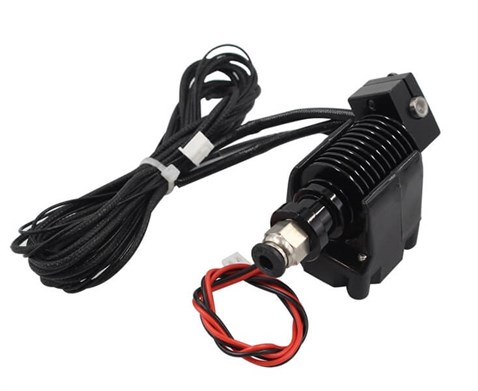 3D Yazıcı E3D V6 Hotend J-Head Bowden Siyah Fanlı Kit 0,4mm