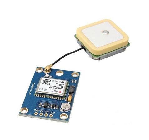 GY-NEO6MV2 GPS Modülü Uçuş Kontrol Mavi Pcb