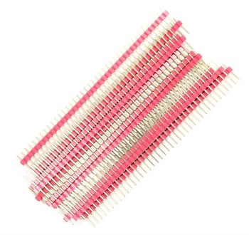 Erkek Header Kırmızı 1X40 Pin 12Mm 10 Adet