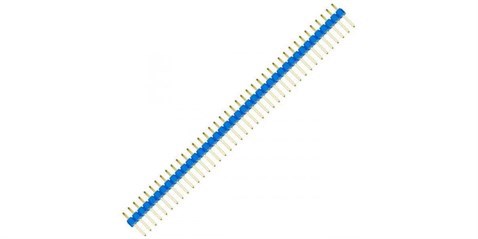 Erkek Header Mavi 1X40 Pin 12Mm 10 Adet