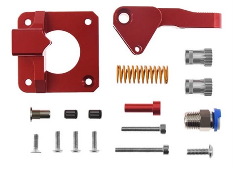 CR10 Ender 3 MK8 Sağ El Çift Dişli Metal Extruder Kit