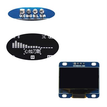 1.3 inch 128x64 Beyaz Oled Grafik Lcd Ekran SH1106 4 Pin I2C