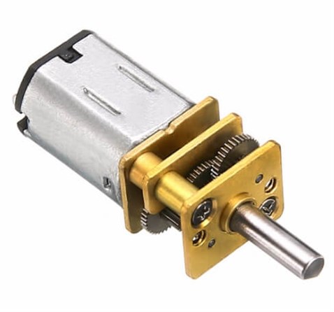 6V DC 500 Rpm Rediktörlü N20 Micro Motor