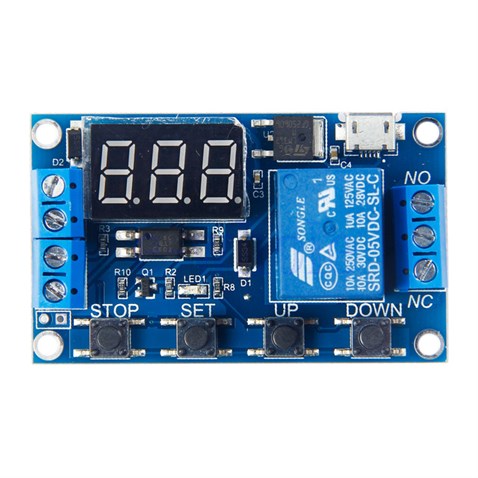 1’Li 5v Röle Zamanlı Modül
