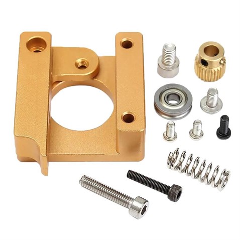 MK8 Extruder İtici Alüminyum Blok Kit Sol El