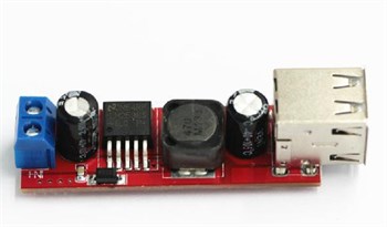 DC 12v-24v Giriş 2 Li USB 5V Çıkışlı Düşürücü