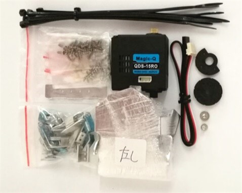 5 Parmak Metal Sağ El Ve Servo Set