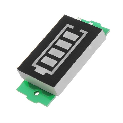 2S 7,4v Lipo Pil Seviye Kapsite Gösterge
