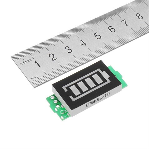 2S 7,4v Lipo Pil Seviye Kapsite Gösterge