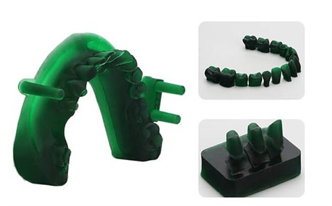 Anycubic UV Resin Dental Castable Yeşil Uv Diş Döküm Reçine