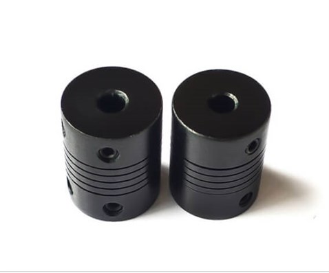 5mm-5mm 3D Yazıcı Esnek Kaplin Siyah
