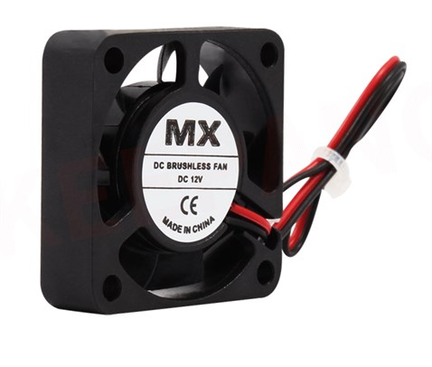 4X4cm 10Mm 12V 0,12A Fan