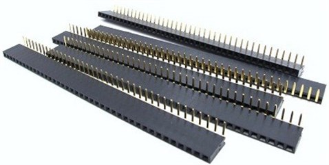 Dişi Header 1X40 Pin 90’ 12Mm 10 Adet