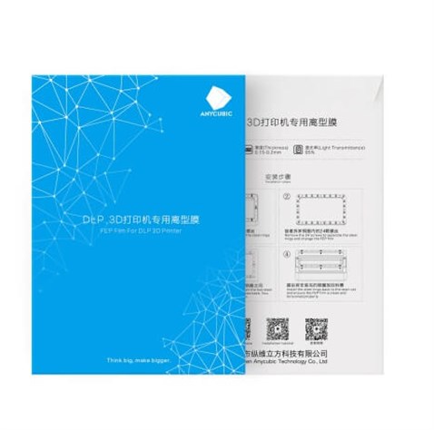 AnyCubic Yedek Fep Film Photon Resin 3D printer 140x200mm