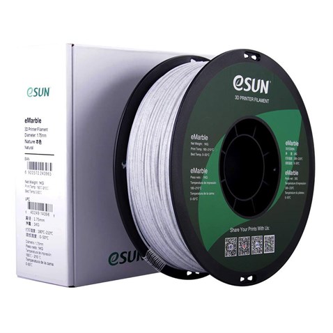 eSUN eMarble Mermer Desen Filament 1,75mm 1Kg