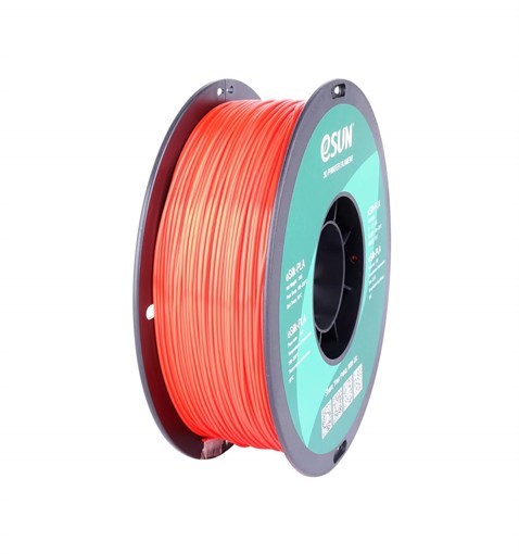 eSUN eSilk PLA Jacinth Turuncu Parlak Yüzey Filament 1.75mm 1Kg