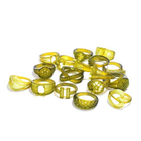 Esun Jewelry Castable Resin Green - Yeşil Uv Kuyumcu Döküm Reçine 1lt
