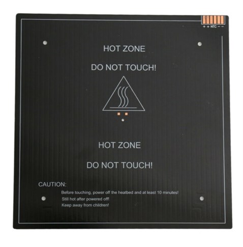 CREALİTY 3D Ender 3-Pro Uyumlu 235x235mm Heat Bed Alüminyum Isıtıcı Tabla