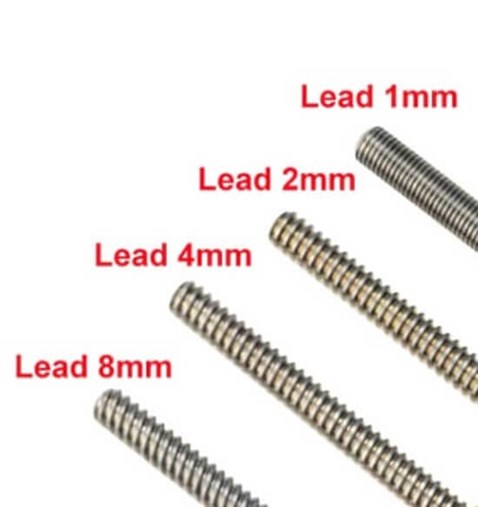 3D Yazıcı T8 8mm Lead 2mm Trapez Vida Yedek Somun