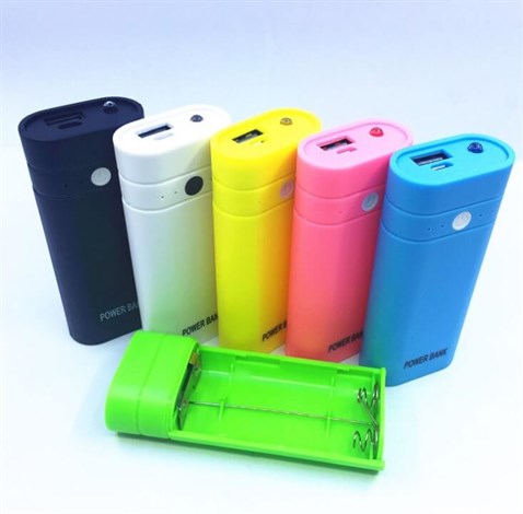 powerbank kiti 2’li 18650 pil