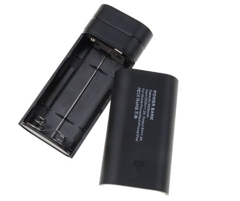 powerbank kiti 2’li 18650 pil