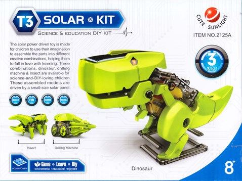 Güneş Enerjili T3 Solar Robot Kiti