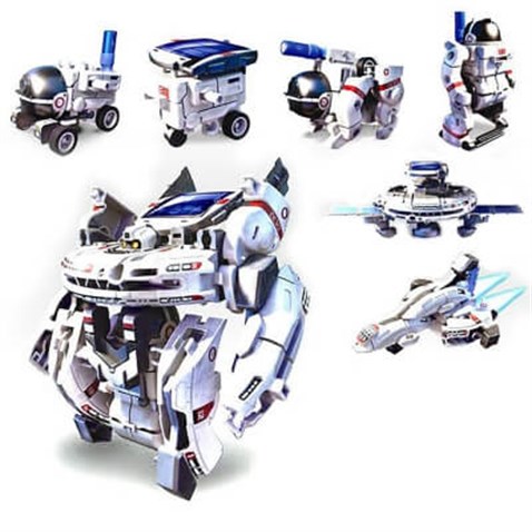 Güneş Enerjili 7’li Uzay Filo Robot Eğitim Kiti