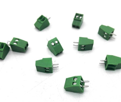 2 Pin 2.54Mm Mini Klemens 10 Adet