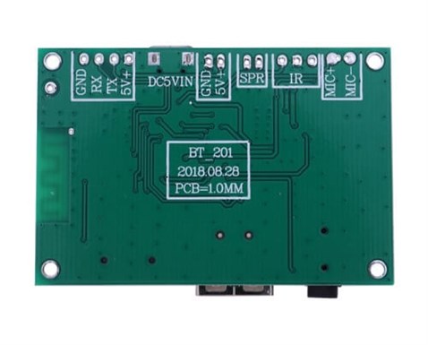 BT201 Bluetooth 5.0 mp3 Ses Alıcı USB-TF Modülü