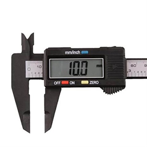 Dijital Kumpas Kalınlık Ölçer Karbon Fiber 150mm