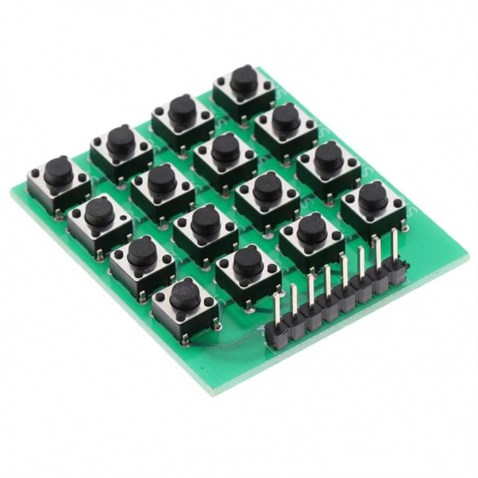 4x4 Push Buton Keypad Arduino Modül 2 Adet