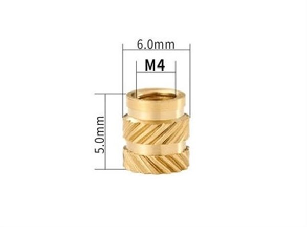 İnsert Çakma Somun M4 Yükseklik 5mm 10 Adet