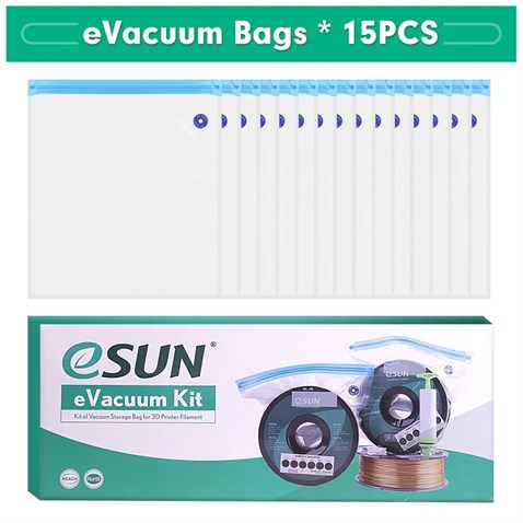 eSUN eVacuum Kit Filament Saklama Poşeti + Vakum Pompa Kiti