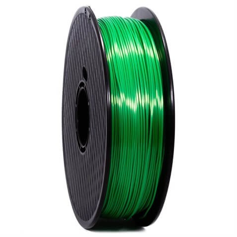 Wanhao Silk PLA Yeşil Parlak Yüzey Filament 1.75mm 1Kg