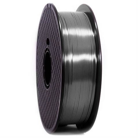 Wanhao Silk PLA Gri Parlak Yüzey Filament 1.75mm 1Kg