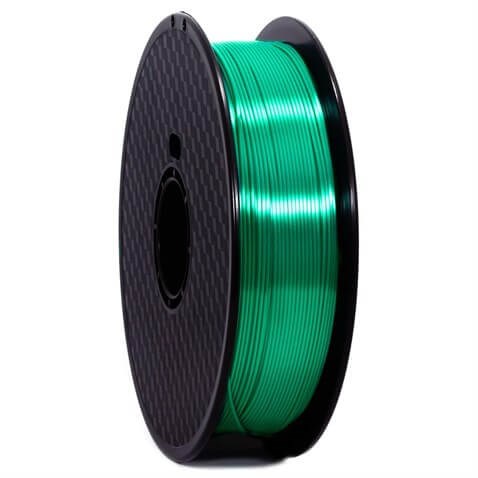 Wanhao Silk PLA Koyu Yeşil Parlak Yüzey Filament 1.75mm 1Kg