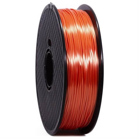 Wanhao Silk PLA Turuncu Parlak Yüzey Filament 1.75mm 1Kg