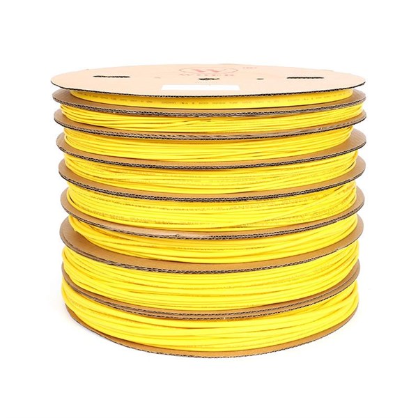 3mm Isı İle Daralan Makaron Sarı renk 200mt