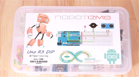 Arduino Eğitim Seti Uno R3 DIP M Paket