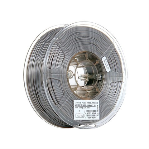 eSUN PETG Koyu Gümüş Filament 1,75mm 1Kg